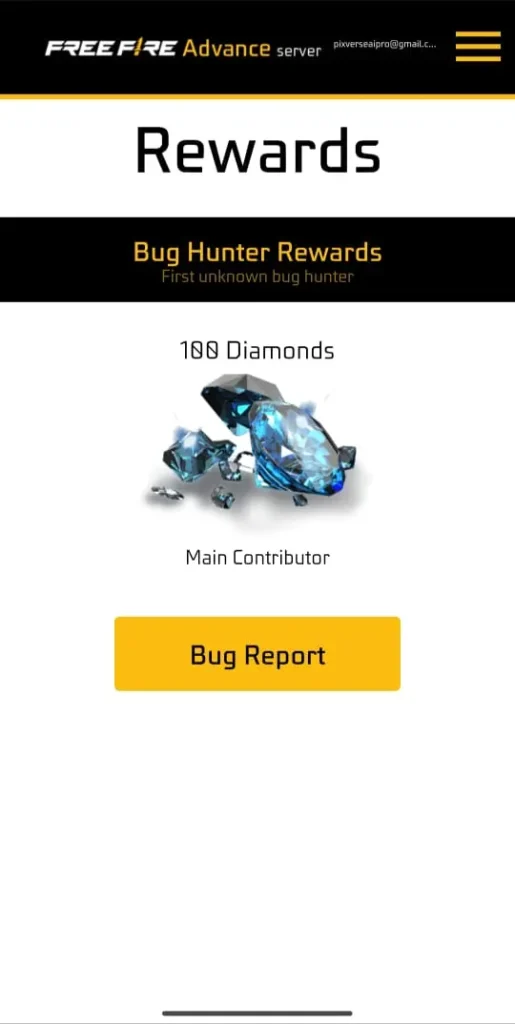 Free Fire Advance Server: Exclusive Rewards for Bug Reporting