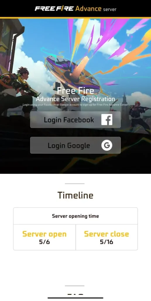 How To Complete Free Fire Advance Server Registration?